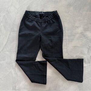 Hatch Charcoal Size Zip Elastic Waist Maternity Pants - 0
